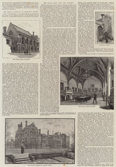 ランベス宮殿 作： Henry Edward Tidmarsh